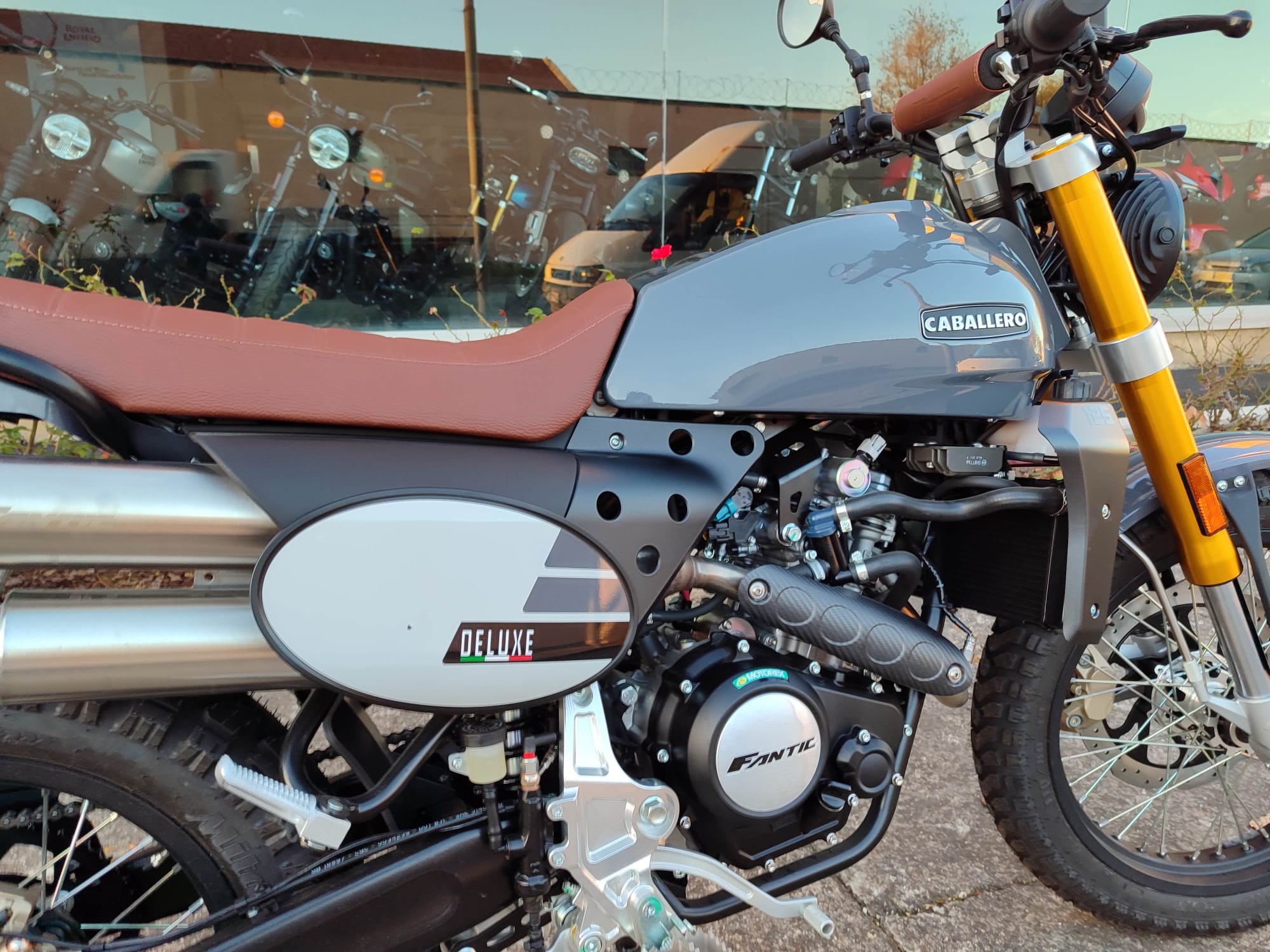 Fantic Caballero 125 Scrambler Deluxe Km0 Promofinanziamento