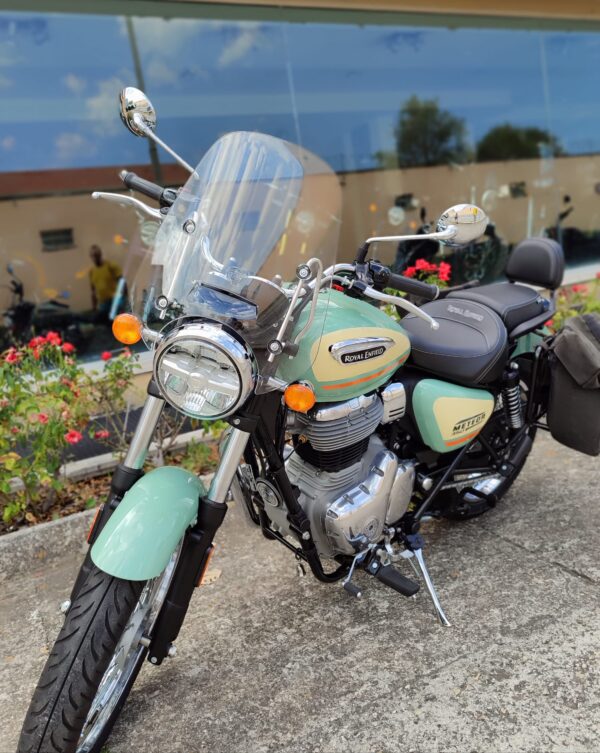 Royal Enfield Meteor 350 Aurora Green - garanzia ufficiale - Borse Laterali - immagine 2