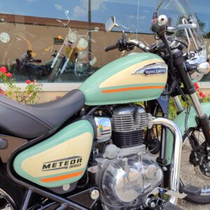 Royal Enfield Meteor 350 Aurora Green - garanzia ufficiale - Borse Laterali