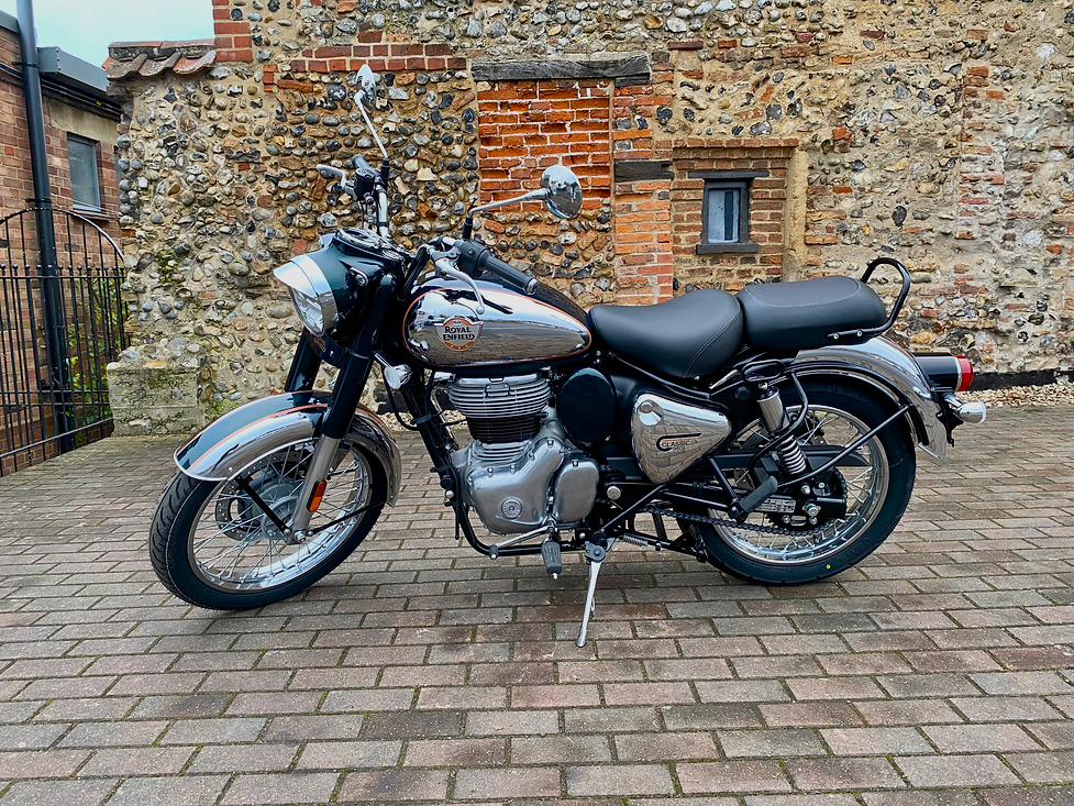 Royal Enfield Classic 350 Chrome Emerald Green Restyling 2025 EU5 Royal Enfield Classic 350 Chrome Emerald Green Restyling 2025 EU5