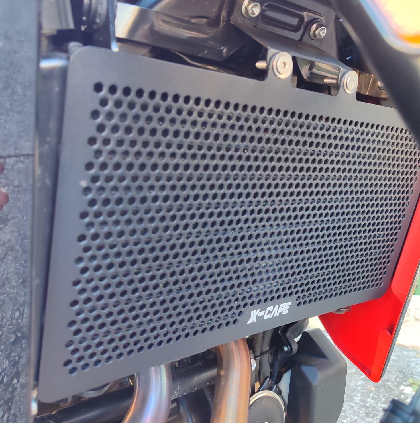 Moto Morini X Cape 650 Gold Wheels - Seminuova - Pluriaccessoriata - Km 3980 - immagine 6