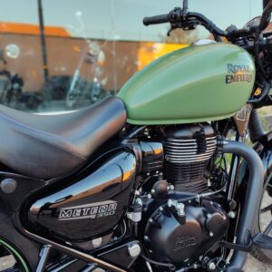 Royan Enfield Meteor 350 Fireball Matt Green Km 3650 - Pluriaccessoriata - garanzia Ufficiale